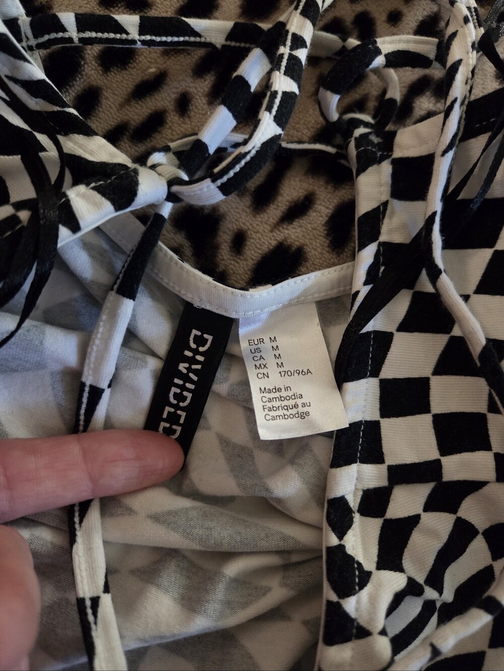 Checkerboard Dress - Picture 2 of 4